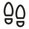 footsteps icon